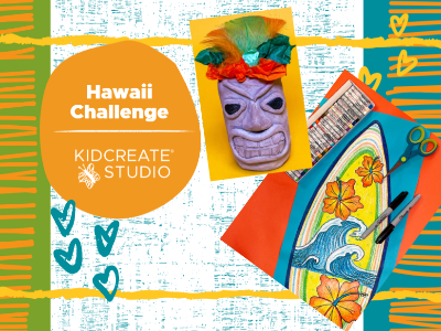 Kidcreate Studio - Dana Point. Hawaii Challenge Camp (4-10Y)